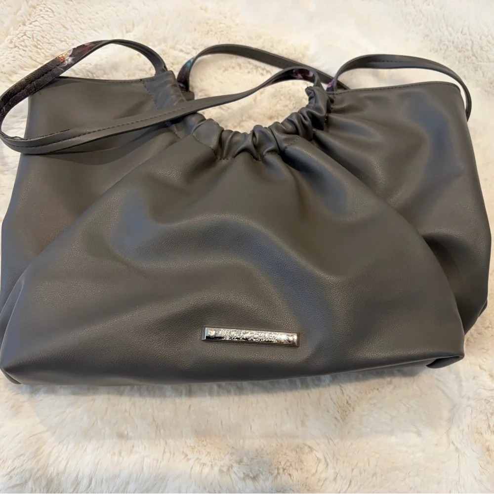 Betsey Johnson Dark Gray Women's‎ Hand Bag